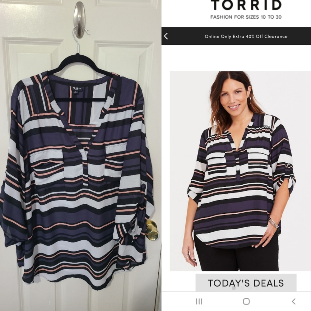 Striped Blouse